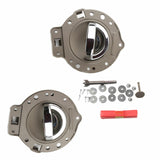 Interior Door Handle Front Left & Right for 06-10 Jeep Commander Khaki & Chrome