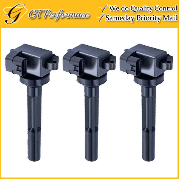 OEM Quality Ignition Coil 3PCS for 96-97 Acura SLX/ Honda Passport/Isuzu 3.2L V6