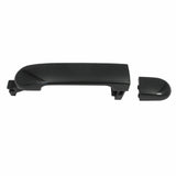 Exterior Door Handle Rear Left for 2007-2012 Nissan Versa KAN Black Metallic