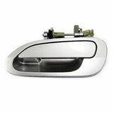 Exterior Door Handle 4PCS Set for 98-02 Honda Accord NH623 Satin Silver Metallic