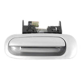 Exterior Door Handle Rear Left for 1998-2002 Toyota Corolla SL Silver
