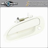 Exterior Door Handle Front Left for 1998-2002 Honda Accord NH578 White