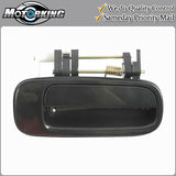 Exterior Door Handle Rear Right for 1992-1996 Toyota Camry Non Painted Black