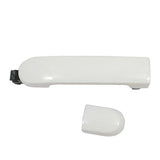 Exterior Door Handle Rear Left for 2007-2012 Nissan Versa QM1 Cloud White