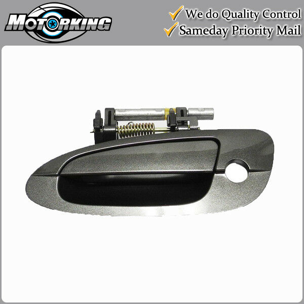 Exterior Door Handle Front Left for 02-06 Nissan Altima K11 Smoke Metallic B3755