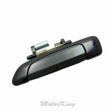 Exterior Door Handle Rear Left for 2001-2005 Honda Civic Smooth Black
