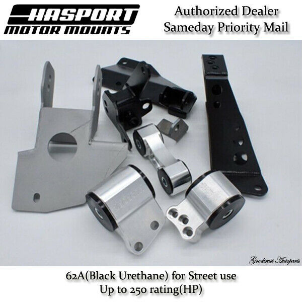 Hasport EF AWD Dual Height K20 K24 Swap Mount Kit for 88-91 Civic/CRX EFKAWD-62A