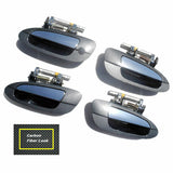 Exterior Door Handle 4PCS for 02-08 Nissan Altima Lid Racing Fiber Carbon DS471