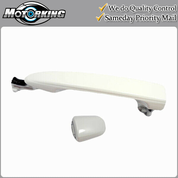 Exterior Door Handle Rear L or R for 04-10 Toyota Sienna 040 Super White II