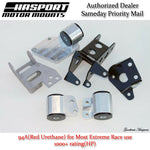 Engine Mount Kit for K-Series w/ TSX or Accord Trans. into 92-96 Prelude 94A