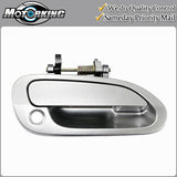 Exterior Door Handle FR for 1998-2002 Honda Accord NH623 Satin Silver Metallic