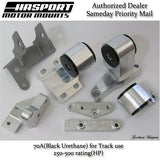 Hasport Mount Kit for H-series Engine Swaps into the 88-91 Honda Civic/ CRX 70A