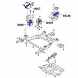 Quality Engine Mount 4PCS Set for Volvo S60 S80 V60 V70 XC60 XC70 3.0L 3.2L