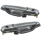Exterior Door Handle Front 2PCS Set for 98-03 Sienna Silver Spruce Metallic 6M3