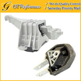 Quality Rear & Transmission Mount 2PCS Set for 2013-2016 Dodge Dart 1.4L/ 2.4L