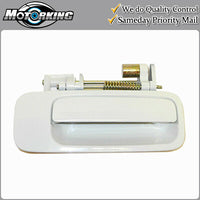 Exterior Door Handle Rear Right for 1997-2001 Toyota Camry 040 White