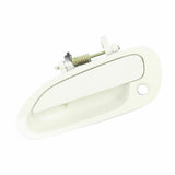 Exterior Door Handle Front Left for 1998-2002 Honda Accord NH578 White