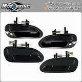 Exterior Door Handle 4PCS Set for 1998-2002 Honda Accord PB Primed Black
