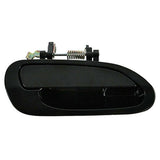 Exterior Door Handle Rear L & R for 1998-2002 Honda Accord NPB Non-Painted Black