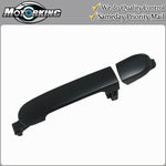 Exterior Door Handle Rear Left for 2007-2012 Nissan Versa Non Painted Black