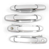 Exterior Door Handle 4PCS Set for 1998-2003 Toyota Sienna 1D7 Silver DS204