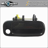 Exterior Door Handle Front Right for 1992-1996 Toyota Camry Non Painted Black