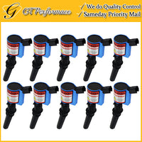 Performance Ignition Coil 10PCS Ford F-150 250 350 450 550 Econoline Excursion