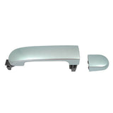 Exterior Door Handle Rear Left for 07-12 Nissan Versa RAF Arctic Blue Metallic