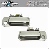 Exterior Door Handle Front Left & Right for 1997-2001 Toyota Camry 1C8 Silver