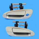 Exterior Door Handle Front Pair for 02-06 Nissan Altima C12 Coral Sand Met DS235