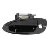 Exterior Door Handle Front Left for 02-06 Nissan Altima KH3 Super Black B4008