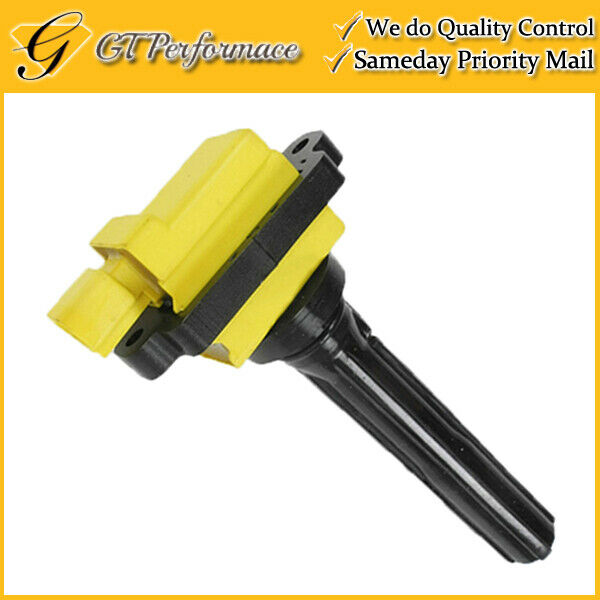 OEM Quality Ignition Coil for 96-97 Suzuki Sidekick 1.8L L4, 33410-77E10 Yellow