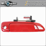 Exterior Door Handle Front Right for 2001-2005 Honda Civic R81 Milano Red