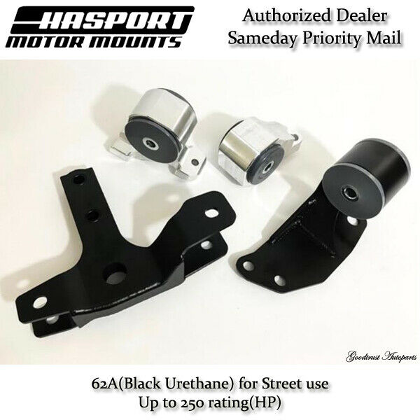 Hasport Mount Kit for 88-91 Civic/CRX AWD B-Series w/ Rear Bracket EFBAWD-62A