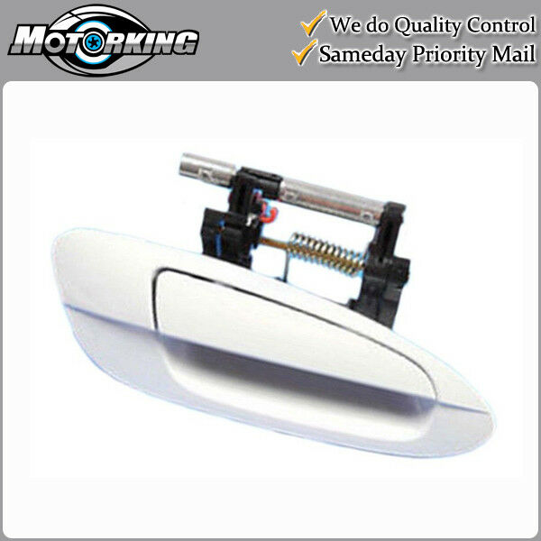 Exterior Door Handle Front Right for 02-06 Nissan Altima QM1 Cloud White B3762