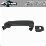 Exterior Door Handle Front Left for 2007-2012 Nissan Versa KAN Black Metallic