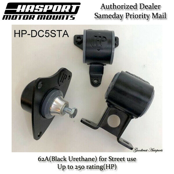 Hasport Mount 02-05 Civic Si/ 02-06 RSX Steel Mount Kit for Auto HP-DC5STA-62A