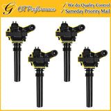 Performance Ignition Coil 4PCS for 300/ Ram 1500 2500 3500 Durango Magnum 5.7L