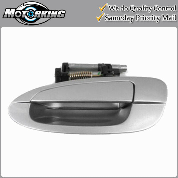 Exterior Door Handle Rear Left for 02-06 Nissan Altima KY1 Sheer Silver Met