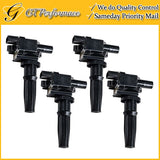 OEM Quality Ignition Coil 4PCS for 01-06 Santa Fe Sonata/ Magentis Optima 2.4L