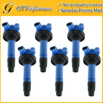 OEM Quality Ignition Coil 6PCS for Ford Explorer F-150 Flex Taurus/ MKT V6, Blue