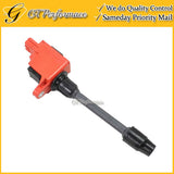 OEM Quality Ignition Coil Rear Side for 2000-2001 Infiniti I30/ Maxima 3.0L Red