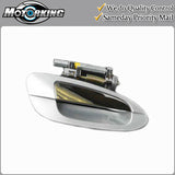 Exterior Door Handle Rear Right for 02-06 Nissan Altima K12 Silver Chrome B4049