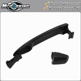 Exterior Door Handle Front Right for 04-10 Toyota Sienna Non Painted Black