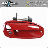 Exterior Door Handle Front Right for 1996-2000 Honda Civic R81 Milano Red B4060