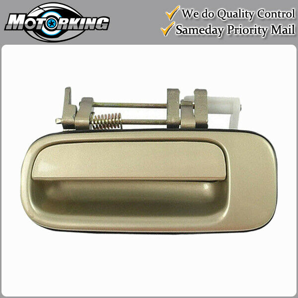 Exterior Door Handle Rear Left for 1992-1996 Toyota Camry 4M9 Beige