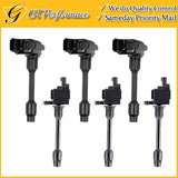 OEM Quality Ignition Coil Front & Rear 6PCS for 00-01 Infiniti I30/Maxima 3.0L