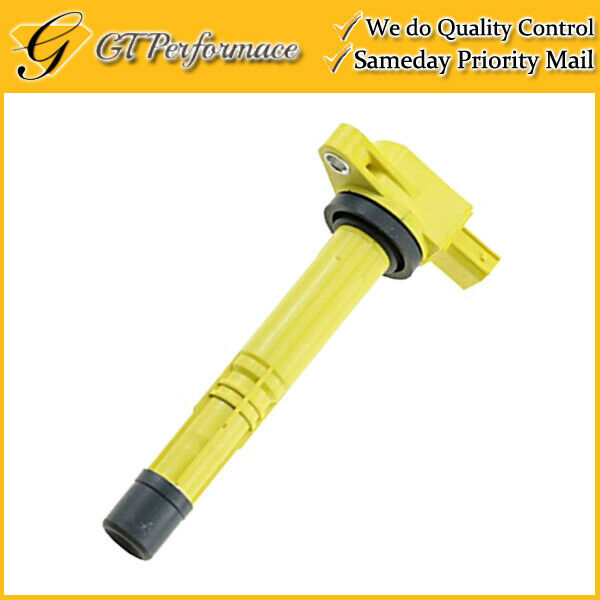 OEM Quality Ignition Coil for Acura RSX/ Honda Civic CR-V Element S2000, Yellow