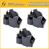 OEM Quality Ignition Coil 3PCS for Buick Cadillac Chevrolet GMC Isuzu Oldsmobile