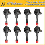 OEM Quality Ignition Coil 8PCS Set for 2006-2011 Honda Civic 1.3L, 30521PWA003